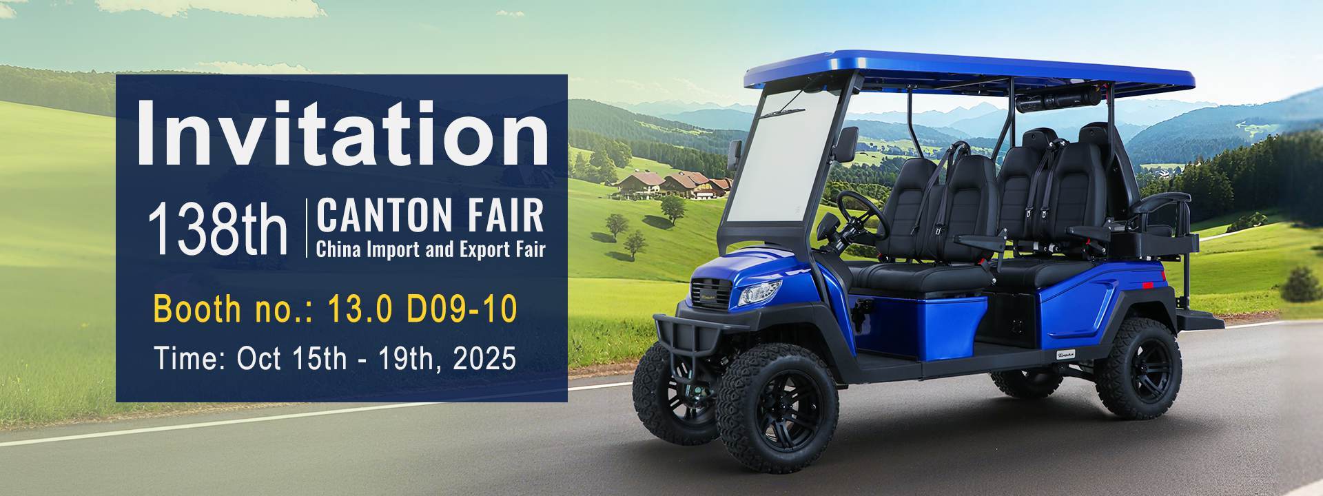 คุณภาพ รถกอล์ฟไฟฟ้า โรงงาน