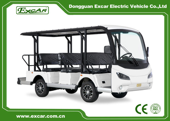 EXCAR G1S8 White 72V 210Ah lithium Battery Powered Vehicle Electric Sightseeing Car