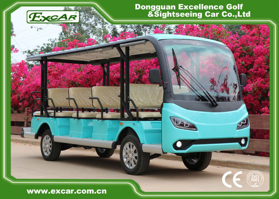 CE Approved Electric Sightseeing Bus In Amusement Park / Electric Shuttle Car
