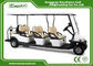 Club Course 8 Passenger Used Electric Golf Buggy With Headlight Trojan Battery
