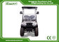 Silver EXCAR 48 Voltage 275A Electric Golf Car 4 Wheel Electric Golf Cart