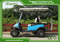 48V Battery Operated Hunting Golf Carts Fuel Blue Colour With ISO Certification